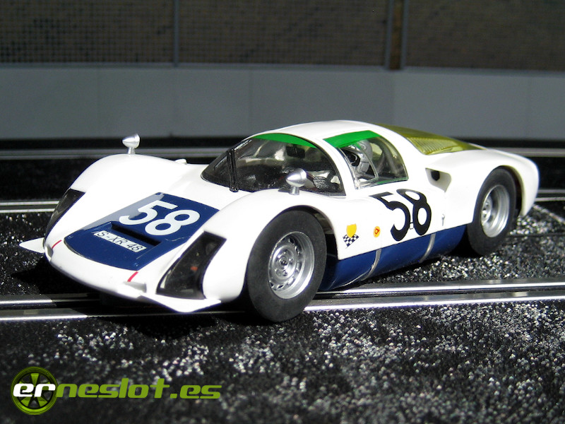 Porsche Carrera 6. 24 horas de Le Mans 1966