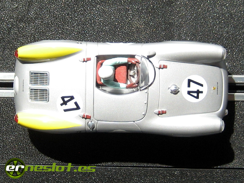 Porsche 550/4 RS 1100 Spyder. 24 horas de Le Mans 1954
