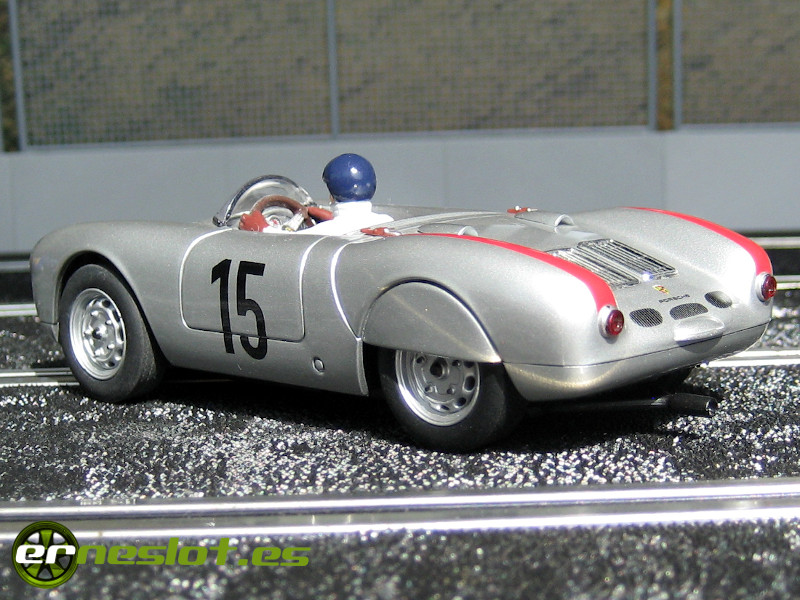 Porsche 550 Spyder. Avus 1955 winner, Richard von Frankenberg