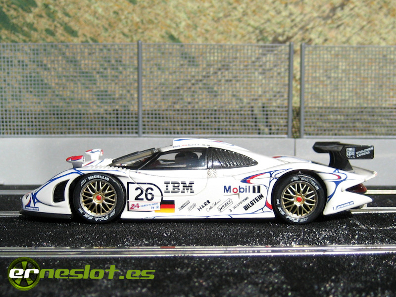 Porsche 911 GT1 98 EVO 2-RS. 1º 24 horas de Le Mans 1998