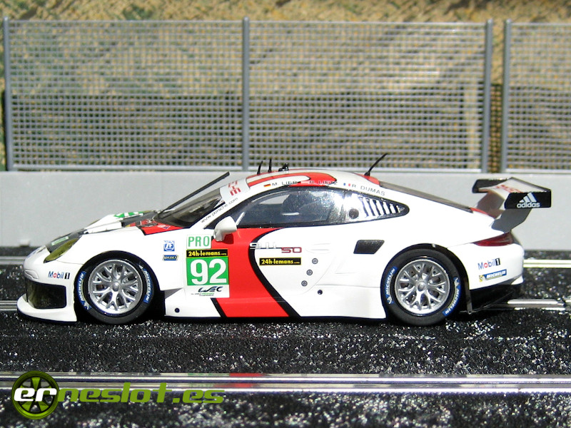 Porsche 991 GT3 RSR. 1º GT-Pro 24 h. Le Mans 2013