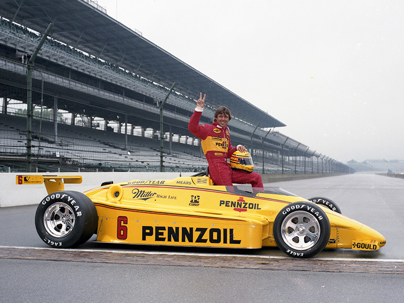 Rick Mears, Indy 500 de 1984. De: indyracingmuseum.org